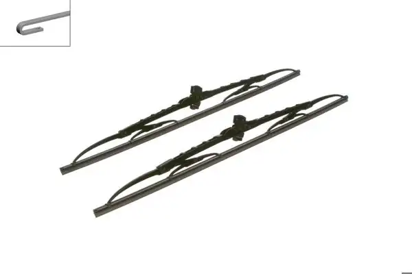 BOSCH 3397118400 | Silecek Süpürgesı Ön Takım Clio / Megan I Bm 96 -