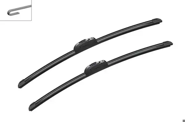 BOSCH 3397118903 | Silgi Süpürgesi 530+530mm Passat 88-00, Symbol/Clio II/A4/C-Max/Focus/206