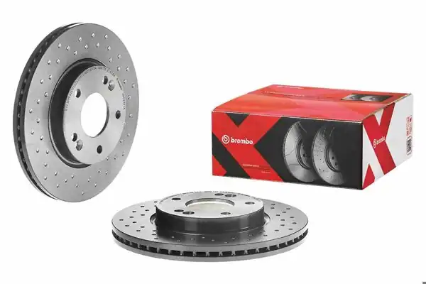 BREMBO 09.C249.1X | Fren Diski Ön Xtra Hyundai | 2 Adet