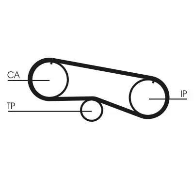 Continental Ctam Ct933 Kayış Triger 076 190 Nissan Almera 95 00 2 0d Primera P10 90 96 2 0d Sunny 84 89 1 7d Cd17 1534996