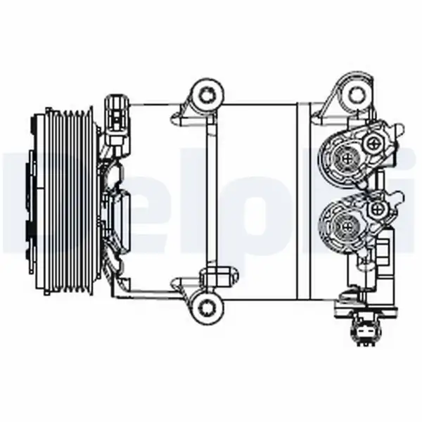 DELPHI CS20553 | Klima Kompresör Ford Kuga4 4 13 Connect 14 1 5 1 6 Ecobost