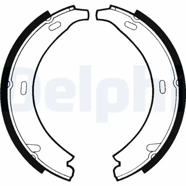 DELPHI LS1371 | El Fren Balatası Mercedes W124/W168/W201/W202/W210