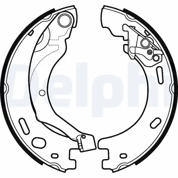 DELPHI LS1997 | Pabuç Balata Range Rover Sport Discovery 3 Discovery 4 2005 13