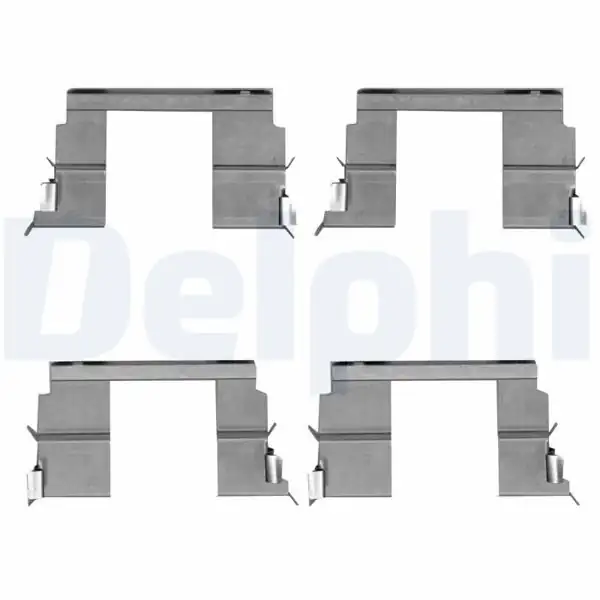 DELPHI LX0516 | Fren Balata Montaj Takımı
