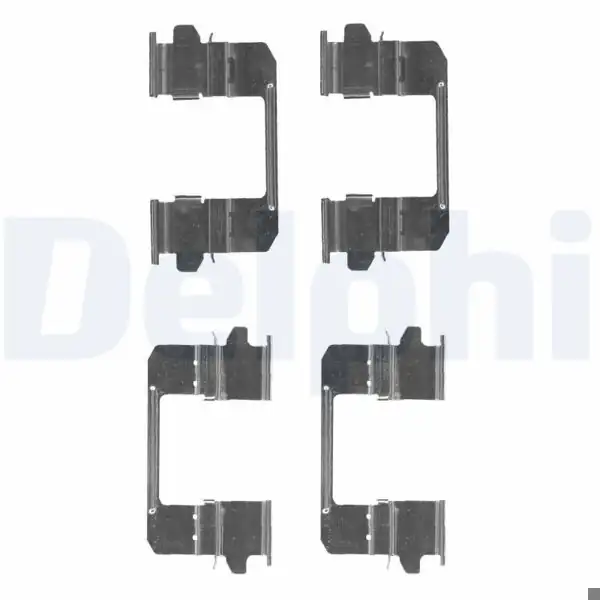 DELPHI LX0618 | Fren Balata Montaj Takımı