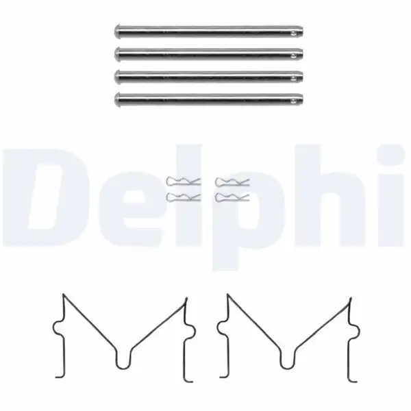 DELPHI LX0691 | Fren Balata Montaj Takımı