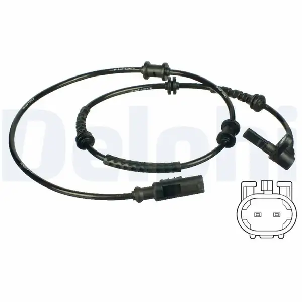 DELPHI SS20319 | ABS Hız Sensörü Fiat Panda 1 2 1 4 1 3jtd