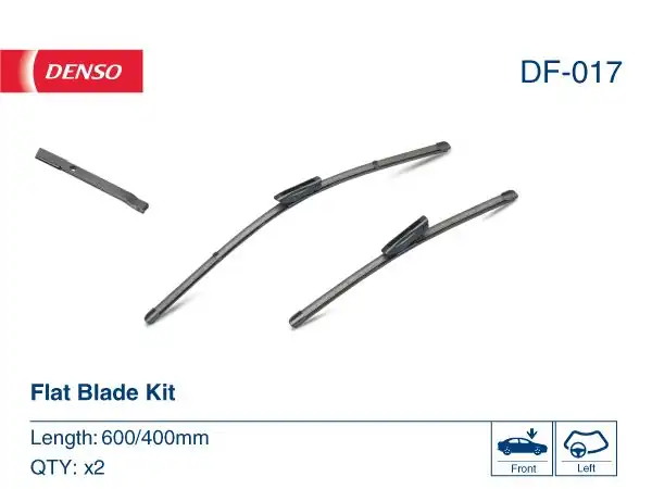 DENSO DF-017 | Silecek Seti 600-400mm Clio III 60-40 301 C-Elysee B.M 12 -