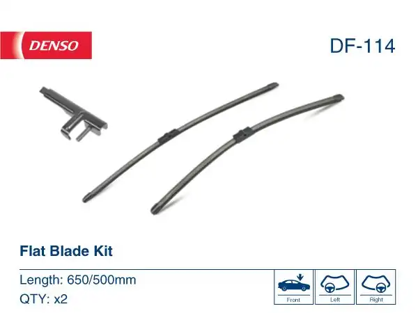 Denso Df114 Silecek Süpürgesi Ön Takım Bmw X3 F25 X4 F26 X5 E70 X6 E71 E72 14 18