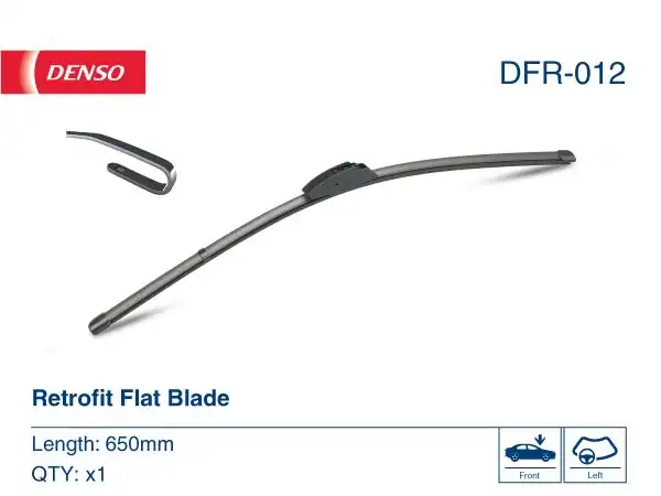 Denso Dfr 012 Silecek Süpürgesi Orta 650 mm Renault Twingo İ Citroen C1 Toyota Aygo Nissan Primera