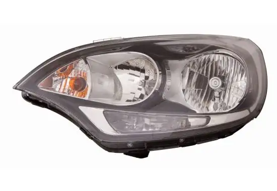 DEPO 223-1144L-LDEM2 | Far Sol Elektrikli Ledsız Siyah / (Motoru Üzerınde Degıl) / H7 / H1 / Py21w / P21 / 5W