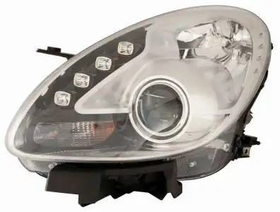 DEPO 667-1118LMLDEM1 | (Aydınlatma) / Ön Far Sol Motoru Uzerınde Krom Alfa Romeo Giulietta 10-Ledlı