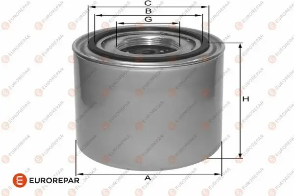 EUROREPAR 1682277280 | Psa / Erp-Yağ Filtresi Accent94-> 06 / Era Benz / Elantra / Getz / i20 / i30 /