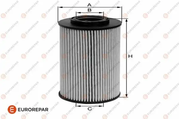 EUROREPAR 1682279380 | Yağ Filtresi Hyundai i20 i30 Ceed Cerato Picanto Rio Accent Getz Elantra i10 Matrix 1,5 2005-2011