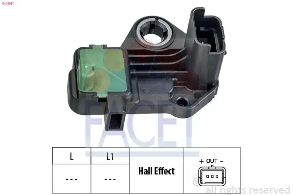 FACET 9-0841 | Krank Sensörü 3008 İ II 308 II 5008 İ II 508 İ II Boxer III Expert IV C4 II C4 Picasso C5 III Ds4 Ds