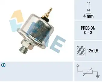 FAE 14730 | Yağ Basınç Sensörü 190 W201 86 91 W124 85 90 S124 85 89 C124 87 92 C107 74 81 W126 85 91 W140 93 98