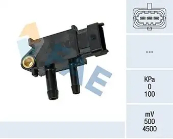 FAE 16126 | Basınç Sensörü Egzoz Opel Astra J K Insignia A B Meriva B Mokka X B16dth