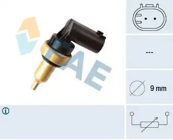 FAE 32706 | Su Sıcaklık Müşürü W169 W176 W245 Sprinter 906 907 910