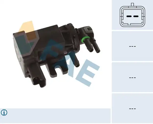 FAE 56039 | Turbo Elektrovanası 307 308 407 Expert C4 C5 II III Jumpy 2 0hdi