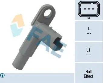 FAE 79147 | Eksantrik Mil Sensörü C1 C2 C3 Xsara Nemo P107 P206 P307 P206 + (T3e) Plus P207 P1007 Bipper 1,4Hdı D
