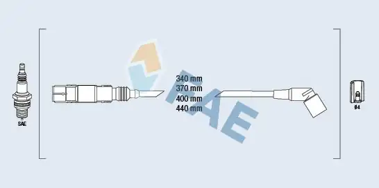 FAE 85955 | Ateşleme Kablosu Seti BMW M43 E36 E46 E34 Z3