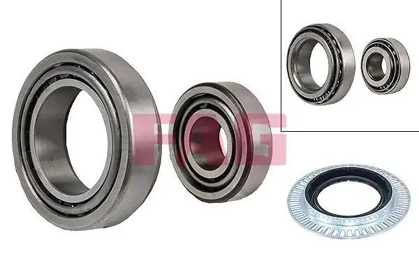 FAG 713667760 | Tekerlek Rulmanı Takımı Ön Mercedes W202 210 170 208 Tm Tk Yarım Set
