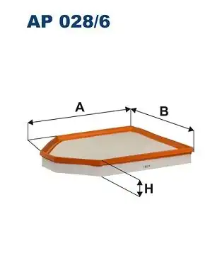 FILTRON AP028-6 | Hava Filtresi X3 F25 X4 F26