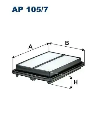 FILTRON AP105-7 | Hava Filtresi Honda Cr V III Re 2 4 İ Vtec 4wd Re7 122 KW 166 PS 09 2009