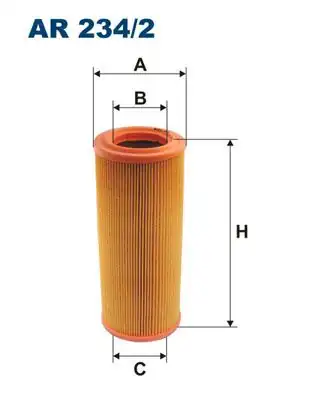 FILTRON AR234-2 | Hava Filtresi Fiat Idea 1 6 1 9 Punto 1 9 Lancıa Musa 1 6 1 9 04 12