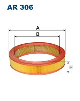 FILTRON AR306 | Hava Filtresi Ford Sierra HB 1 6 İ 89 93 1 8 87 93