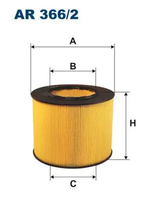 FILTRON AR366-2 | Hava Filtresi Saab 9-5 2.0 T 2.3 T 3.0 96 -