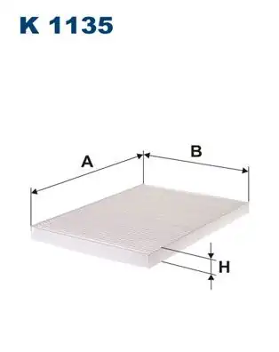 FILTRON K1135 | Kabin Filtresi (Fıat