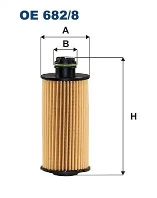 FILTRON OE682-8 | Yağ Filtresi Alfa Romeo Gıulıa/Stelvıo 2.0 2.2 D Q4 15-