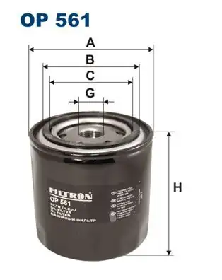 FILTRON OP561 | Yağ Filtresi Vag T2 T3 914 71 1506415