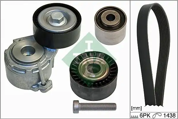 İna 529010710 Alternatör Kayış Kiti Peugeot 1 9 Partner Citroen Berlingo Fiat Scudo