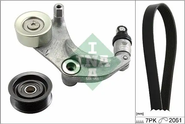 İna 529015310 Alternatör V Kayışı Otomatik Gergi Rulmanı Honda Civic 1 6 1 8 HB Sdn 06 CRV 2 0 Re5 07