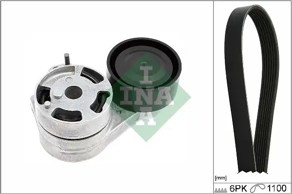 İna 529057610 VW Golf VIII Passat T Roc 2 0 Dnu Czp Dnn V Kayış Seti 06q903133e