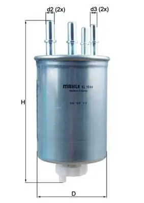 MAHLE KL1044 | Mazot Filtresi Land Rover Range Rover IV L405/Sport L494/Discovery V 3.0D 09-17