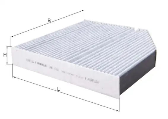 MAHLE LAK1161 | Polen Filtresi 14-C-Seri (W205) E-Seri (W213) + Ca