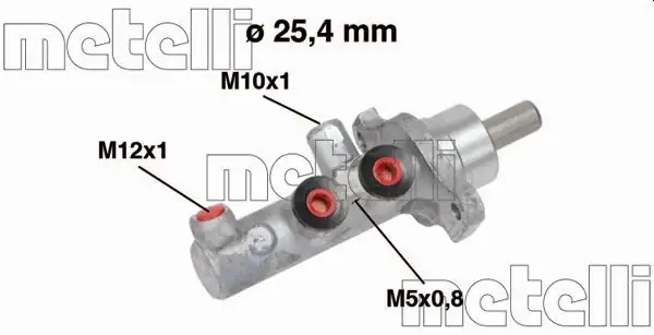 METELLİ 05-0570 | Fren Ana Merkez Opel Astra H 04