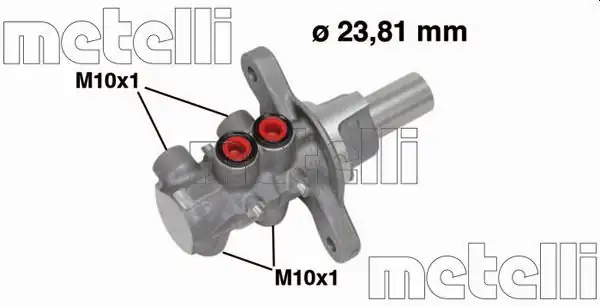 METELLİ 05-0678 | Ana Merkez Alüminyum Abssız Fiat Doblo 1 3 Mtj 2005 1 9 JTD 2001