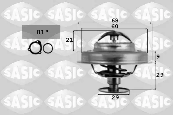 SASIC 3371641 | Termostat Espace R25 İnce Kafa