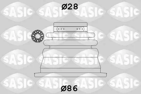 SASIC 4003464 | Aks Körüğü İç Laguna Laguna Laguna II Master II Megane Scenic Bilyalı