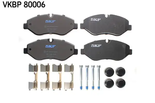 SKF VKBP80006 | Fren Balatası Ön Vito W639 07 Vito W447 14 Crafter 06 Sprinter 06
