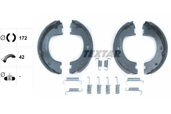 TEXTAR 91069000 | El Fren Balatası Spr 906 Crafter 515 CDI Yaylı W906 Sprinter Crafter Bm 06