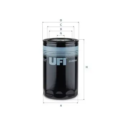 Ufi Filtre 23 469 00 Iveco Eurocargo Eurofiredaf 65cf Lf Euro6 Lf45 Lf55 Serileribmc Profesyonel 625