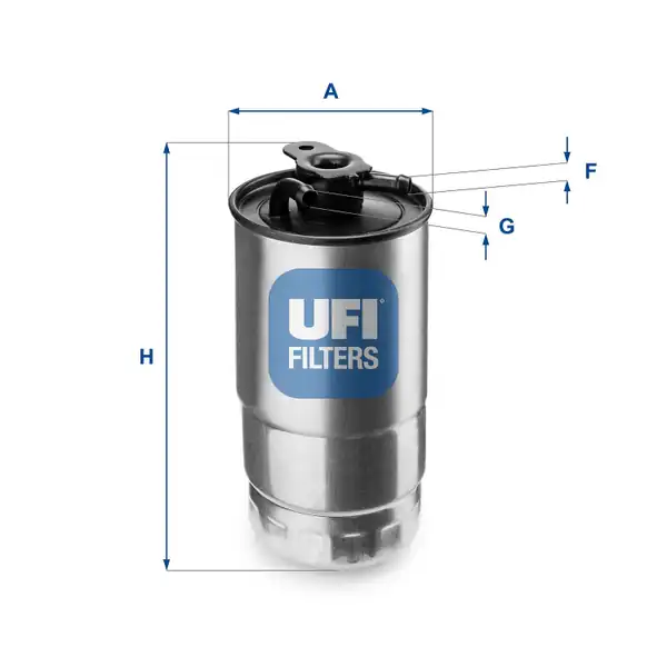 UFI 24-427-00 | Yakıt Filtresi Bmw M47 M57 E39 E46 E53 Range Rover III L322 3 0 D