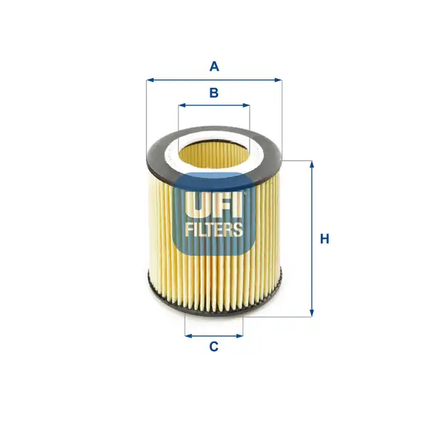 UFI 25-058-00 | Yağ Filtresi Bmw M 54 N 52 53 54 55 E 60 70 87 90 92
