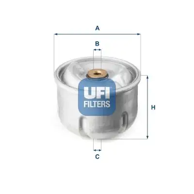 UFI 25-901-00 | Yağ Filtresi Transit V 347 Bm 06
