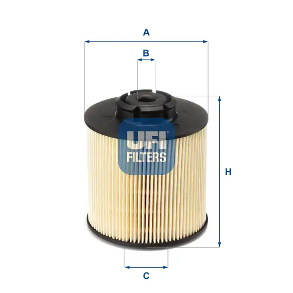 UFI 26-017-00 | Yakıt Filtresi M Benz 904 Atego 906 Axor 04 Setra S416 05